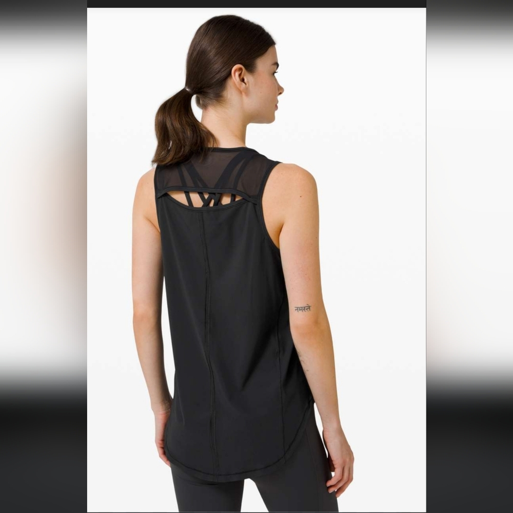 Lululemon Sculpt Tank In Black